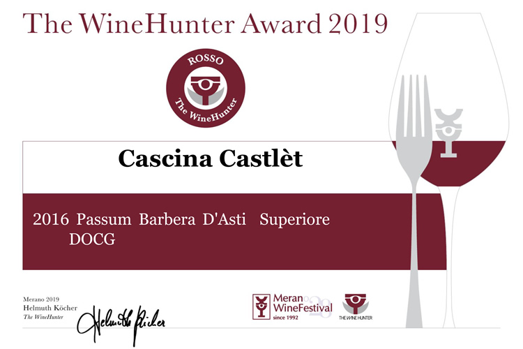 The WineHunter Award 2019.